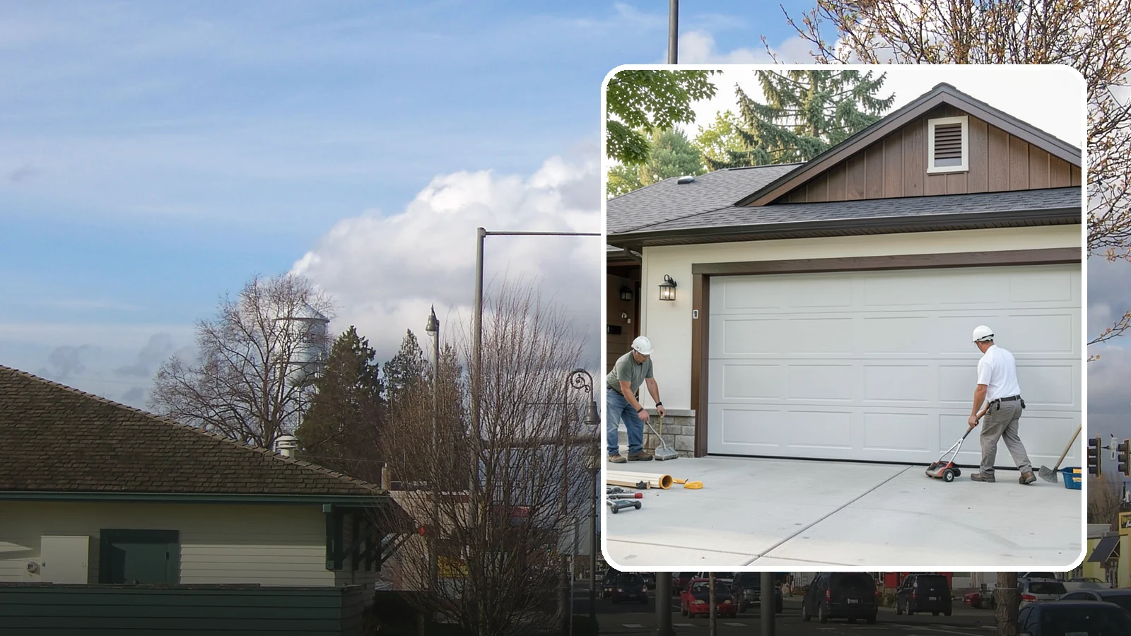 Custom Garage Door Installation in Marysville, Snohomish County, WA - Designing and installing a custom garage door built to your exact size, material, and style specifications.