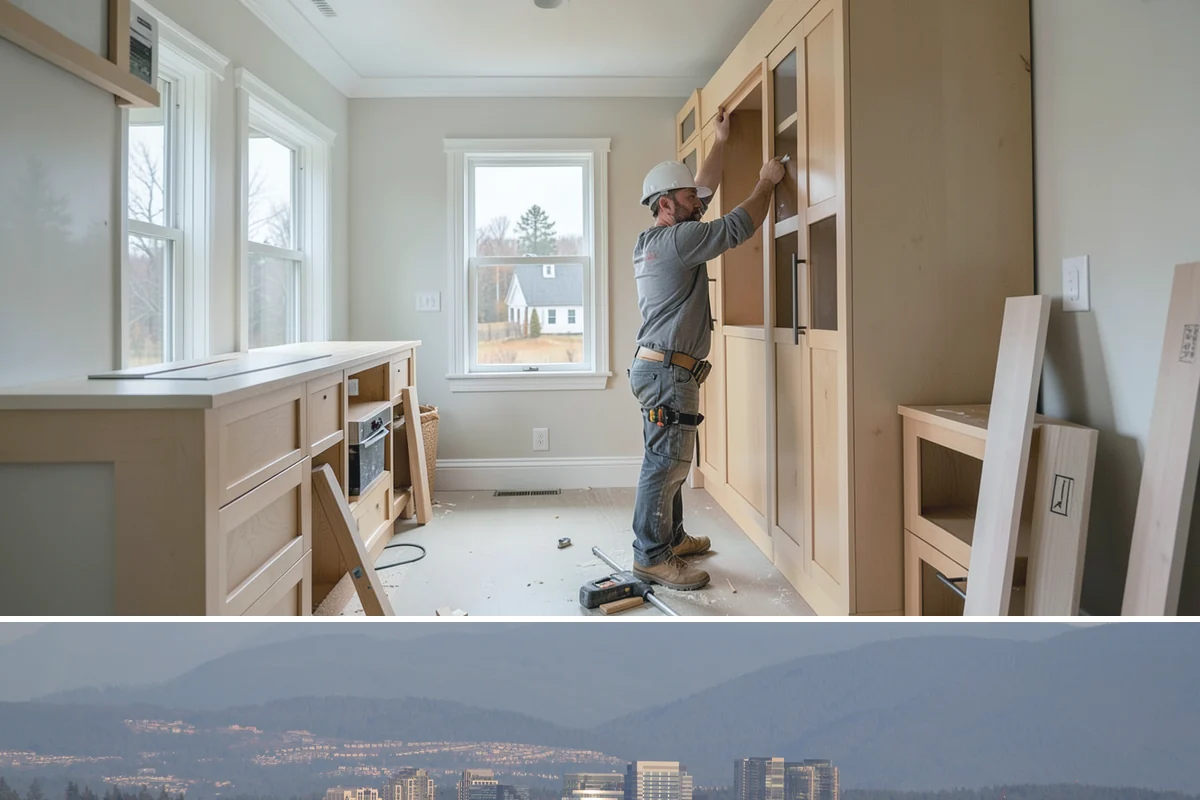Custom Garage Door Installation in Medina, King County, WA - Because custom doors are built to order, plan the lead time so installation lands in a dry stretch when possible.