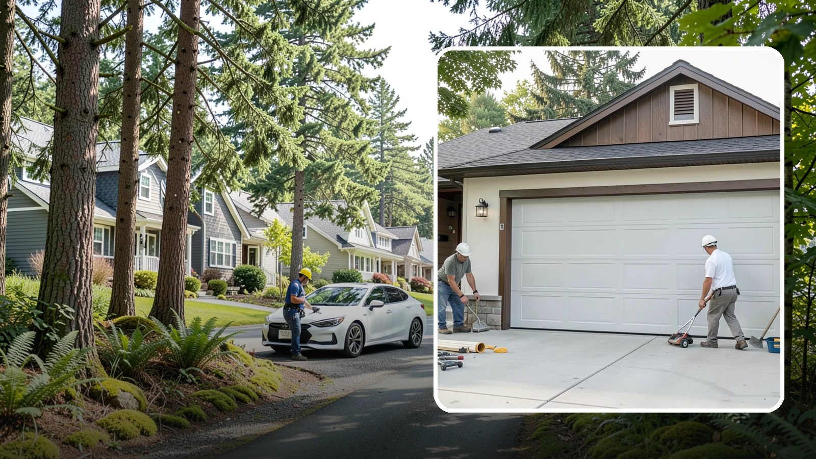 Custom Garage Door Installation in Normandy Park, King County, WA - Designing and installing a custom garage door built to your exact size, material, and style specifications.