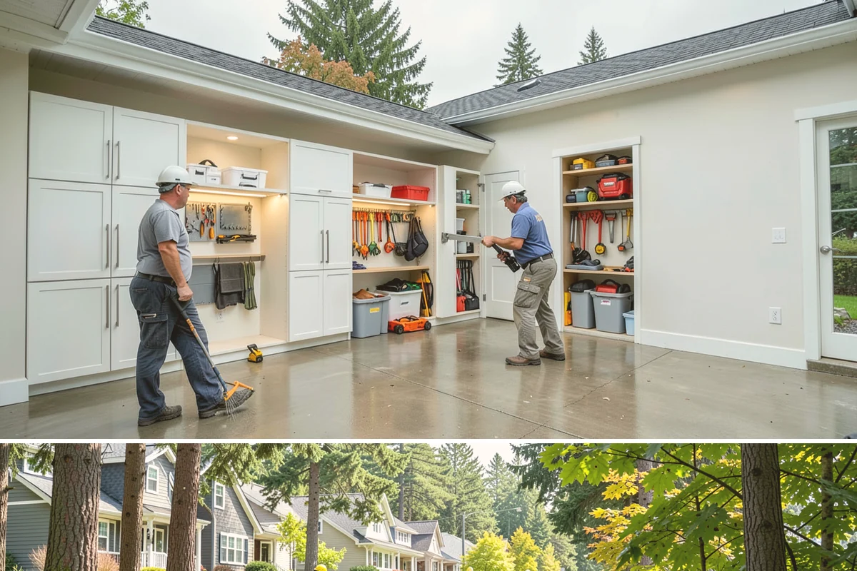 Custom Garage Door Installation in Normandy Park, King County, WA - Because custom doors are built to order, plan the lead time so installation lands in a dry stretch when possible.