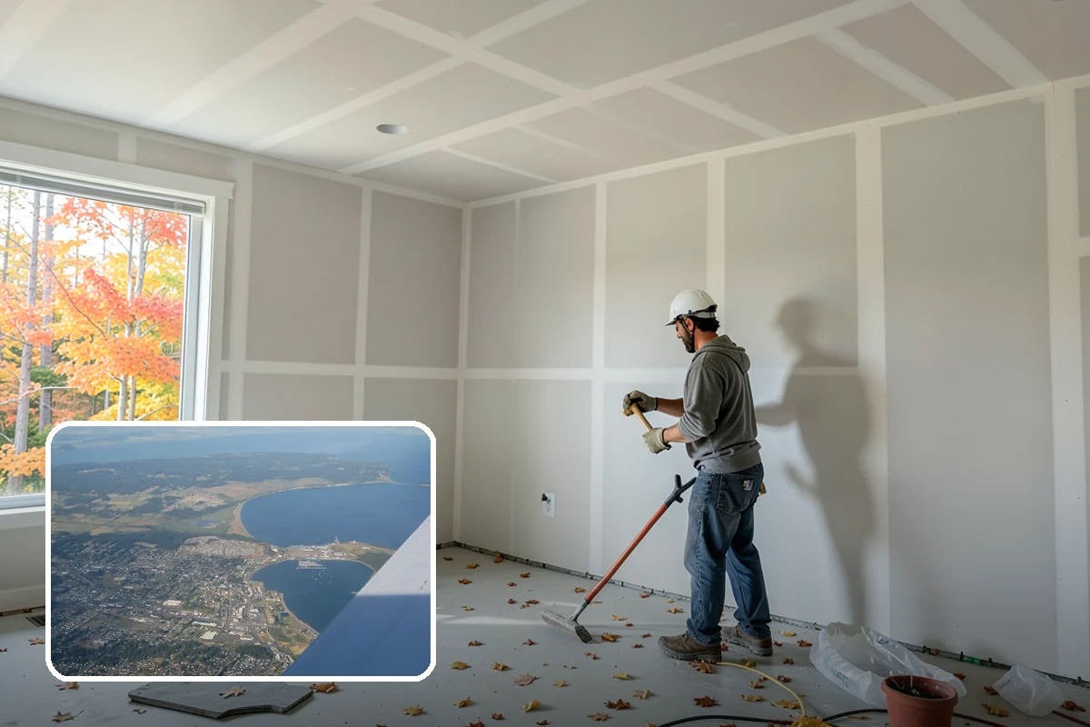 Custom Garage Door Installation in Oak Harbor, Island County, WA - Built to your exact size and style