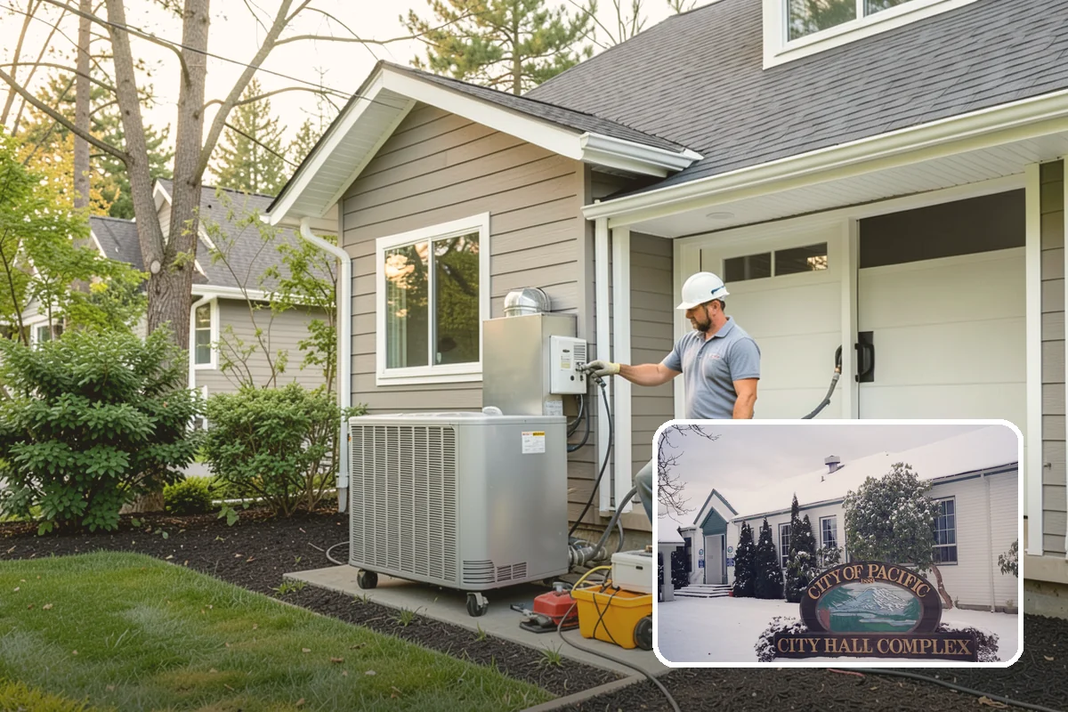 Custom Garage Door Installation in Pacific, King County, WA - Built to your exact size and style