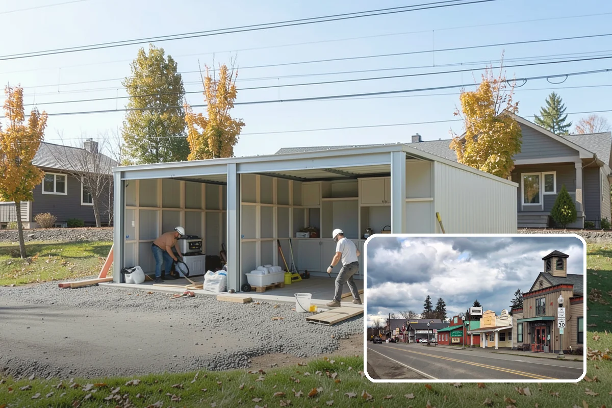 Custom Garage Door Installation in Roy, Pierce County, WA - Built to your exact size and style