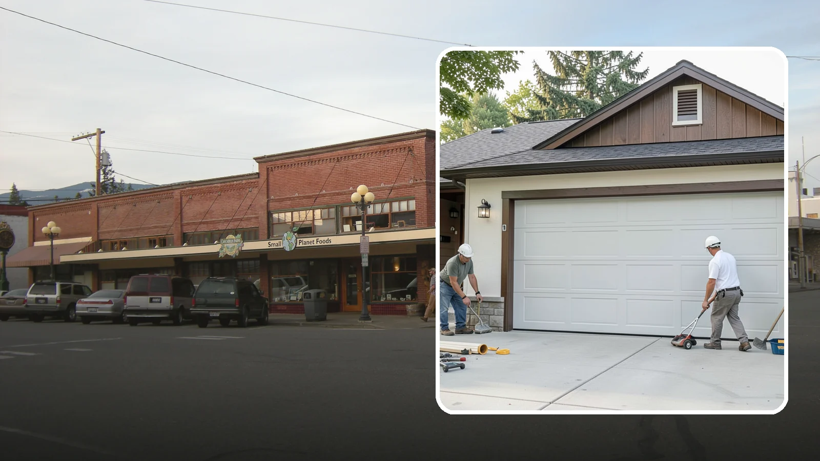 Custom Garage Door Installation in Sedro-Woolley, Skagit County, WA - Designing and installing a custom garage door built to your exact size, material, and style specifications.