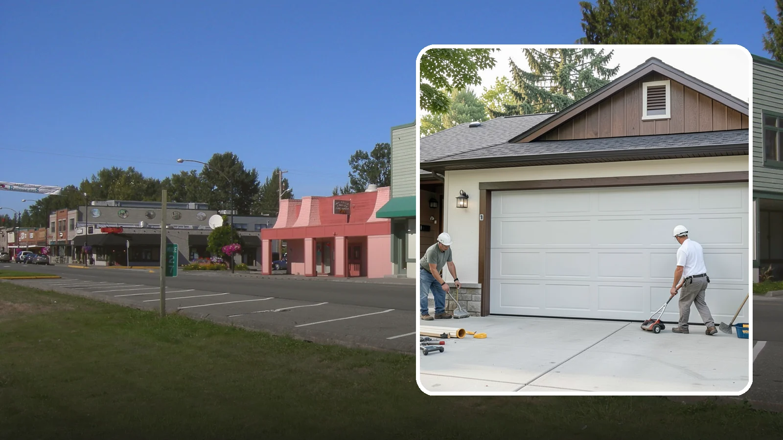 Custom Garage Door Installation in Snoqualmie, King County, WA - Designing and installing a custom garage door built to your exact size, material, and style specifications.