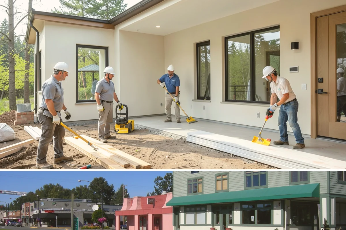 Custom Garage Door Installation in Snoqualmie, King County, WA - Because custom doors are built to order, plan the lead time so installation lands in a dry stretch when possible.