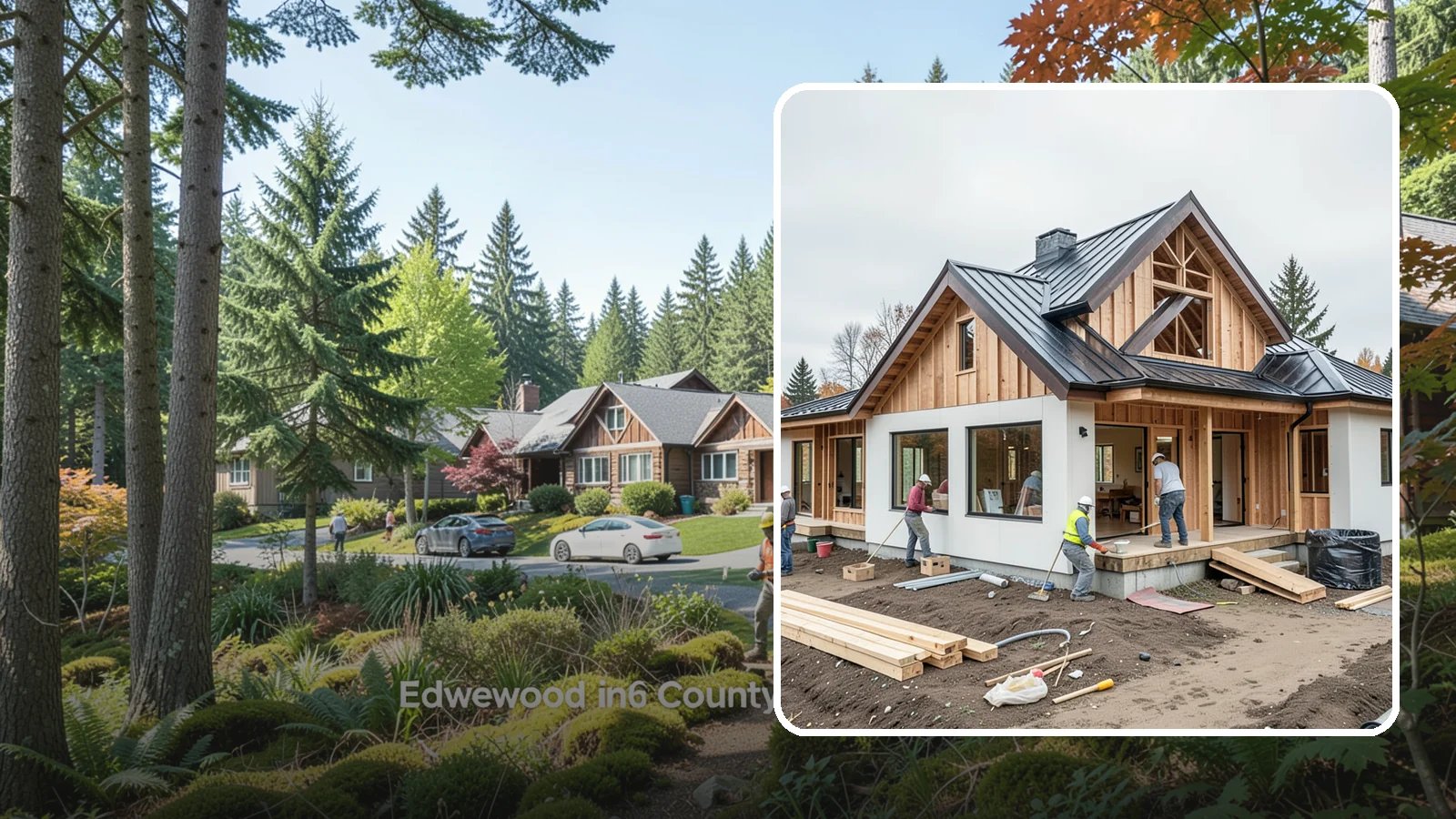 Custom Home Building in Edgewood, Pierce County, WA - A ground-up custom home built to your exact plans, lot, and lifestyle across Western Washington.