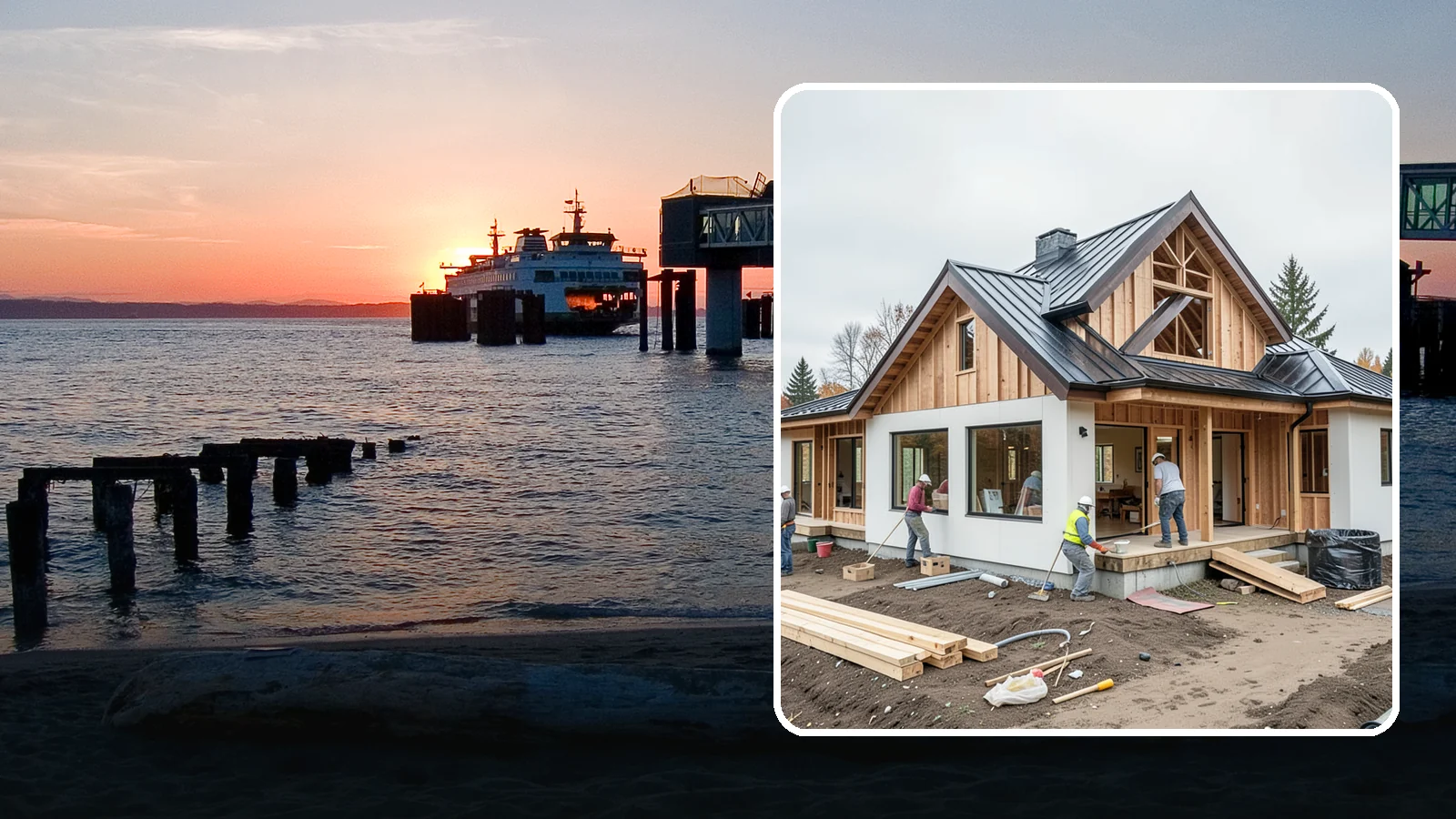 Custom Home Building in Edmonds, Snohomish County, WA - A ground-up custom home built to your exact plans, lot, and lifestyle across Western Washington.