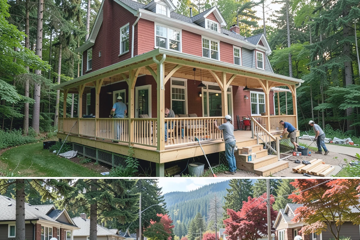 Custom Home Building in Hunts Point, King County, WA - We break ground year-round, but scheduling foundation and framing for the drier late-spring through early-fall stretch keeps the...