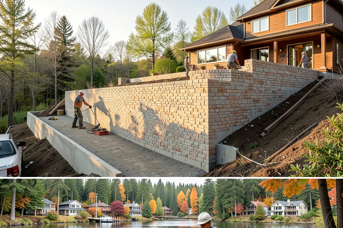 Custom Home Building in La Conner, Skagit County, WA - We break ground year-round, but scheduling foundation and framing for the drier late-spring through early-fall stretch keeps the...