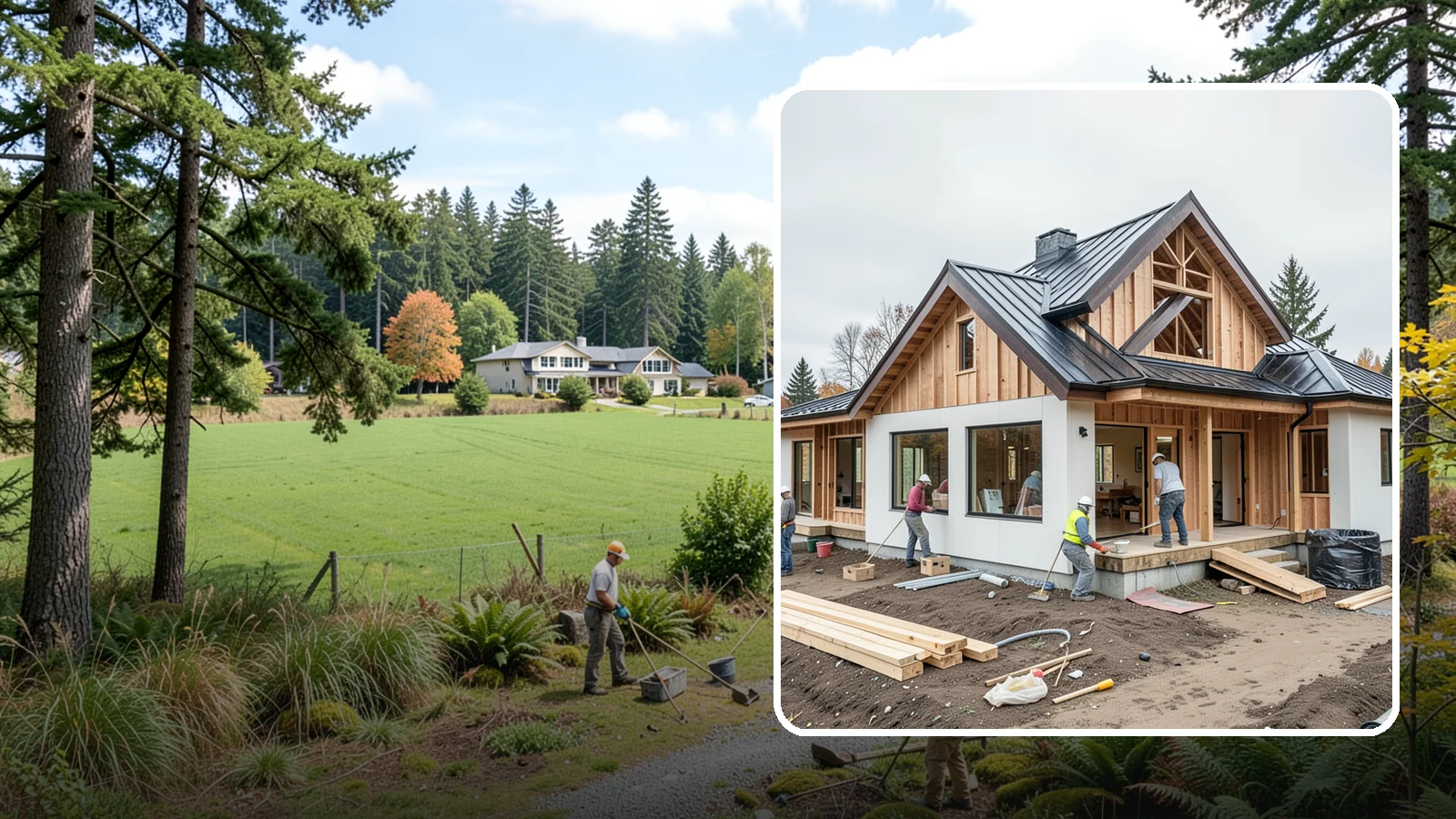Custom Home Building in Lyman, Skagit County, WA - A ground-up custom home built to your exact plans, lot, and lifestyle across Western Washington.