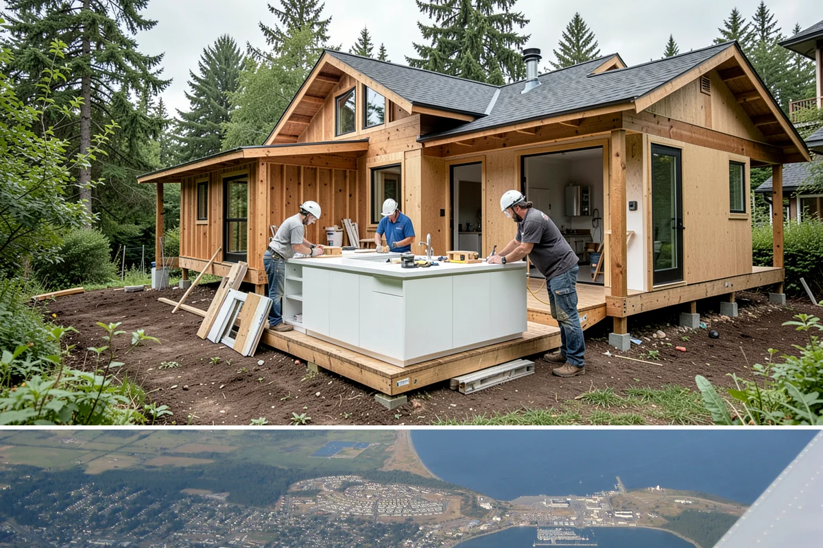 Custom Home Building in Oak Harbor, Island County, WA - We break ground year-round, but scheduling foundation and framing for the drier late-spring through early-fall stretch keeps the...