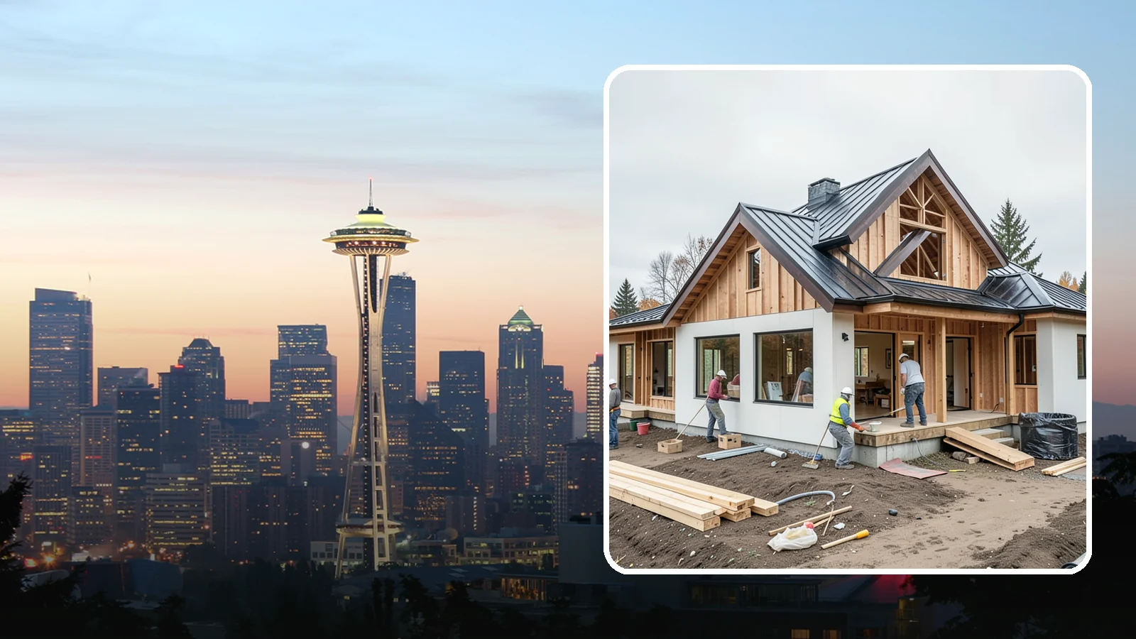 Custom Home Building in Seattle, King County, WA - A ground-up custom home built to your exact plans, lot, and lifestyle across Western Washington.