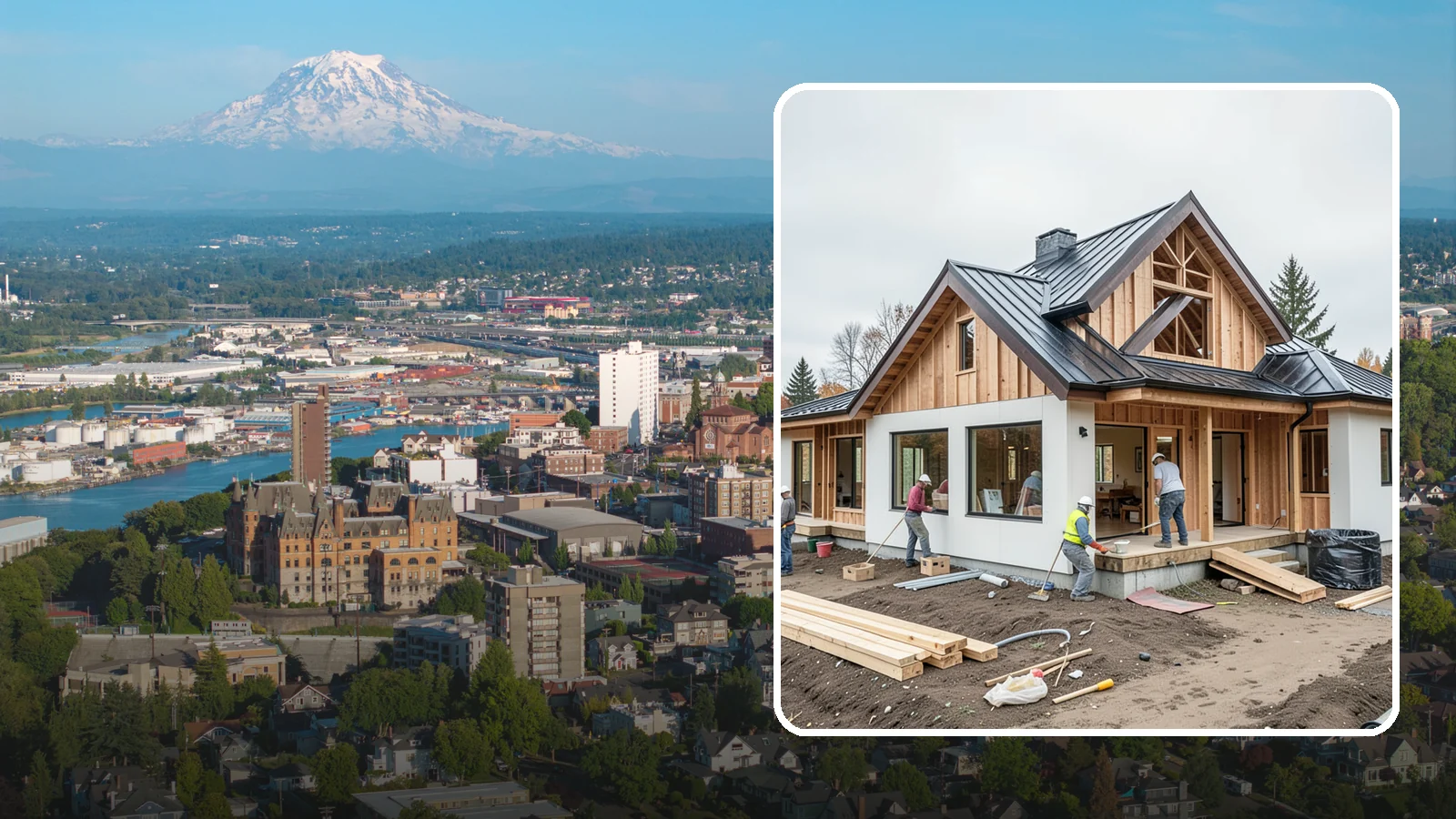 Custom Home Building in Tacoma, Pierce County, WA - A ground-up custom home built to your exact plans, lot, and lifestyle across Western Washington.