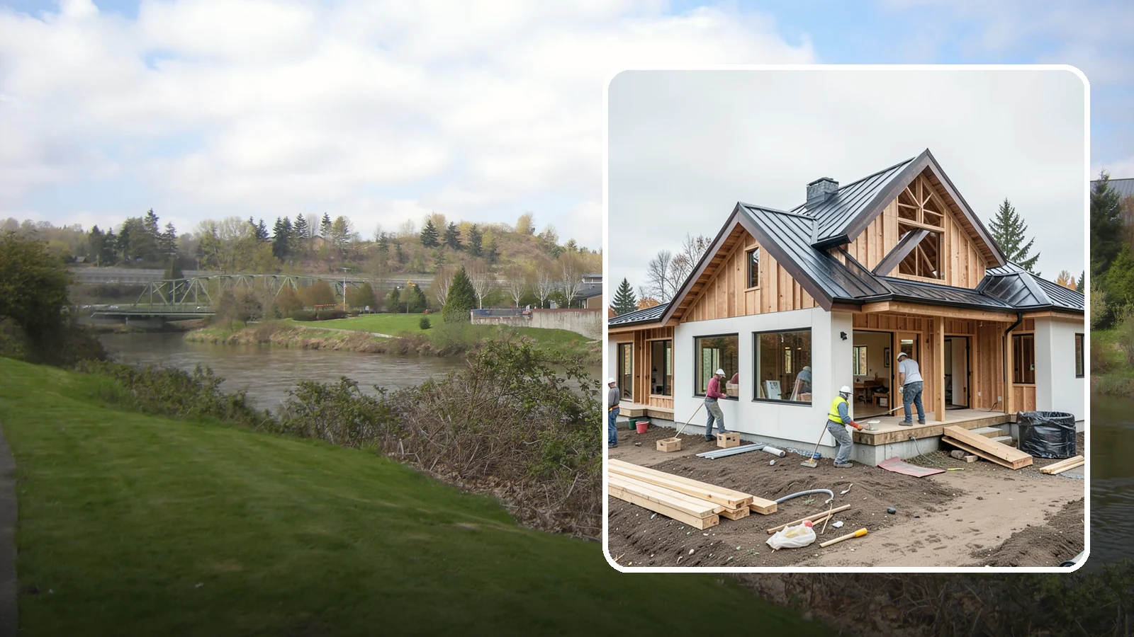Custom Home Building in Tukwila, King County, WA - A ground-up custom home built to your exact plans, lot, and lifestyle across Western Washington.