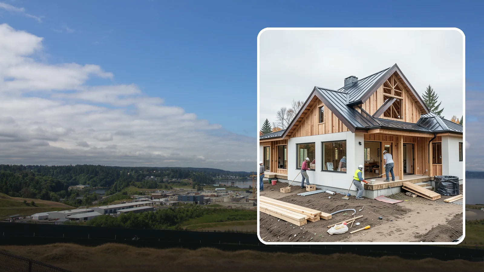 Custom Home Building in University Place, Pierce County, WA - A ground-up custom home built to your exact plans, lot, and lifestyle across Western Washington.