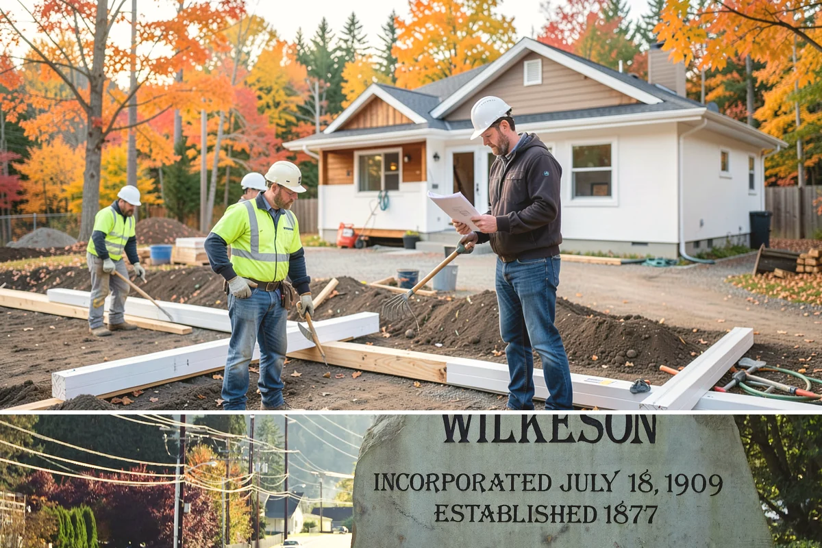 Custom Home Building in Wilkeson, Pierce County, WA - We break ground year-round, but scheduling foundation and framing for the drier late-spring through early-fall stretch keeps the...