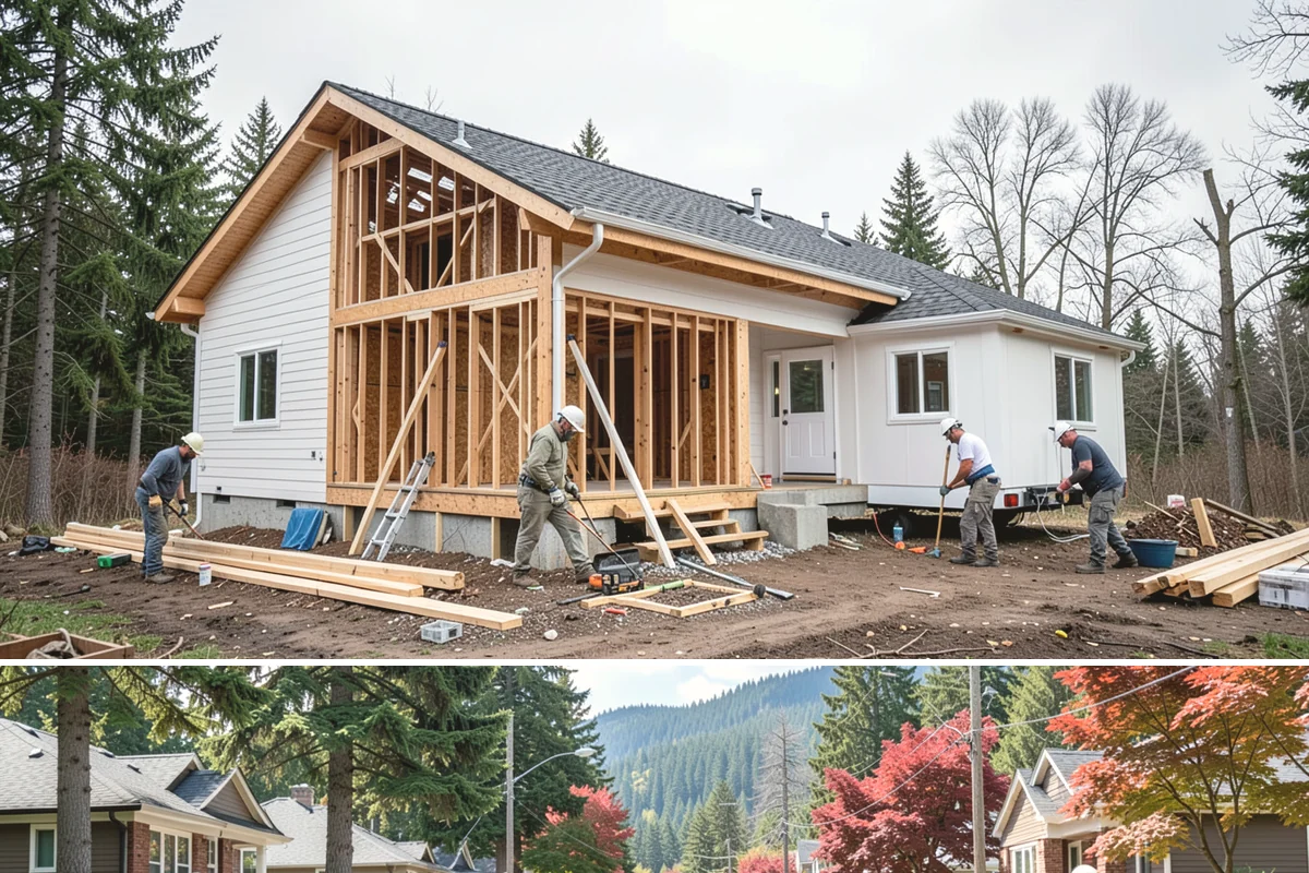 Custom Hood Surround in Hunts Point, King County, WA - Custom surround fabrication and finishing suit the off-season, readying a showpiece for spring or summer.