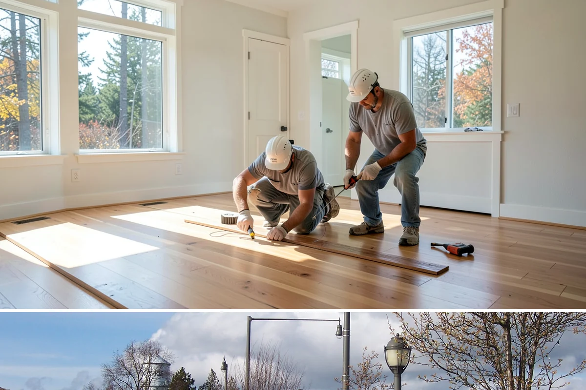 Custom Hood Surround in Marysville, Snohomish County, WA - Custom surround fabrication and finishing suit the off-season, readying a showpiece for spring or summer.