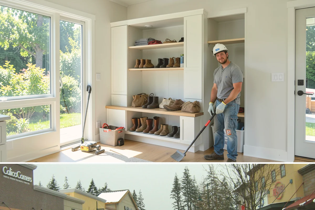 Custom Hood Surround in Mill Creek, Snohomish County, WA - Custom surround fabrication and finishing suit the off-season, readying a showpiece for spring or summer.