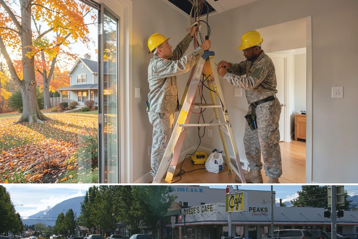 Custom Hood Surround in North Bend, King County, WA - Custom surround fabrication and finishing suit the off-season, readying a showpiece for spring or summer.
