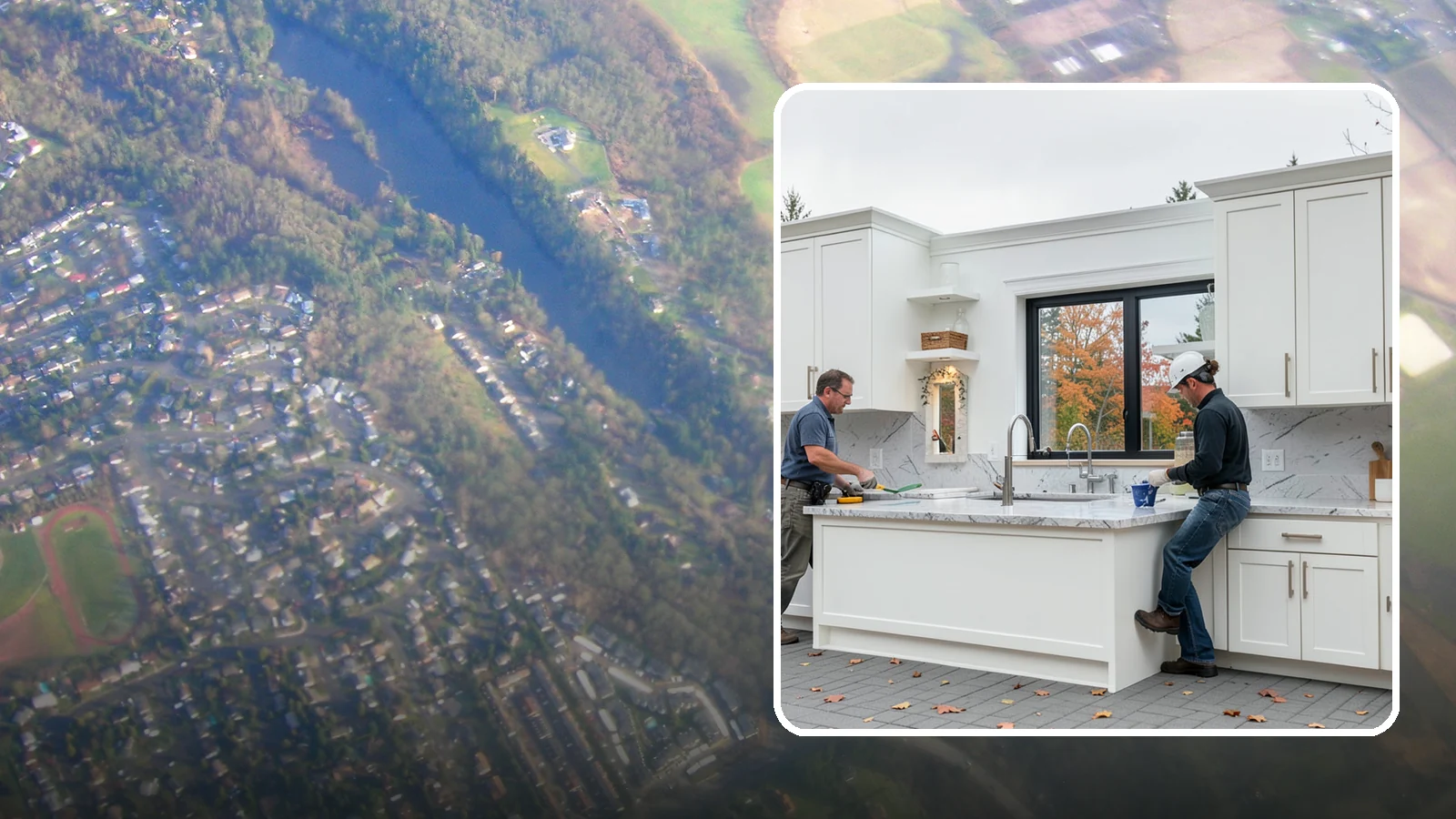 Custom Kitchen in Algona, King County, WA - A fully custom kitchen built around your exact dimensions, storage needs, and design vision with no off-the-shelf compromises.