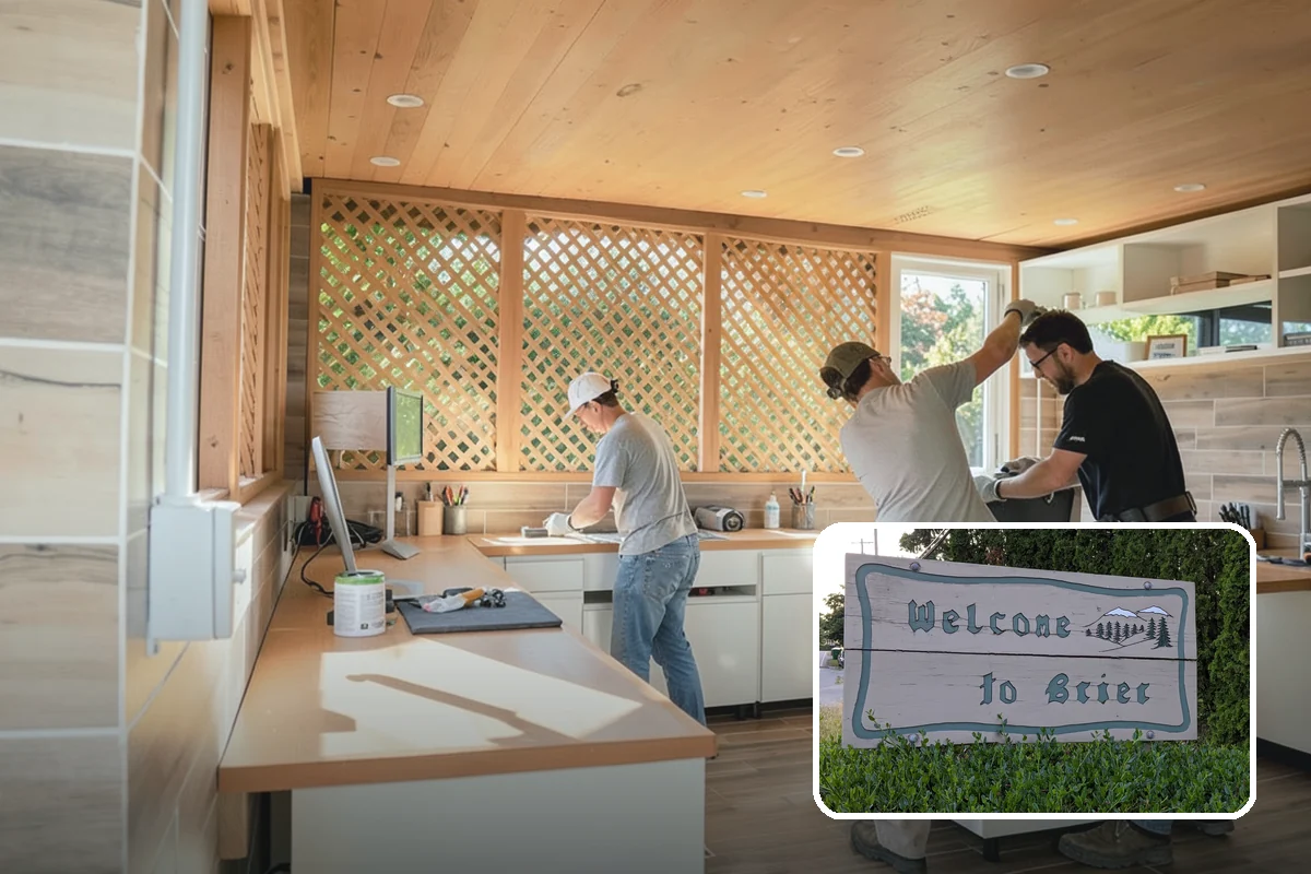 Custom Kitchen in Brier, Snohomish County, WA - Every component sized precisely to your home