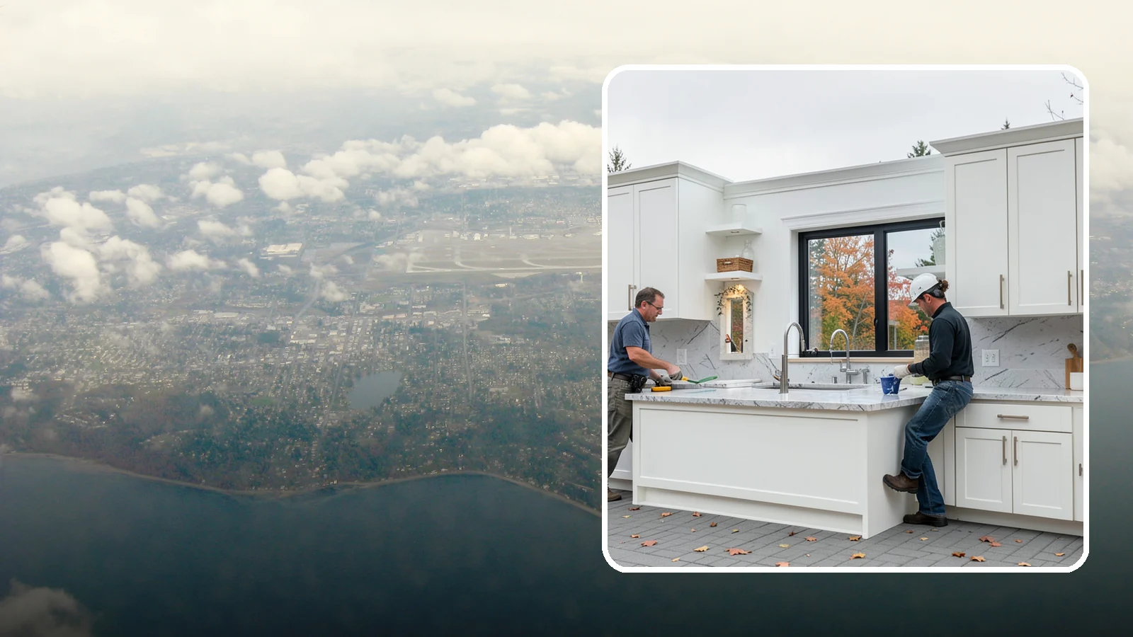 Custom Kitchen in Burien, King County, WA - A fully custom kitchen built around your exact dimensions, storage needs, and design vision with no off-the-shelf compromises.