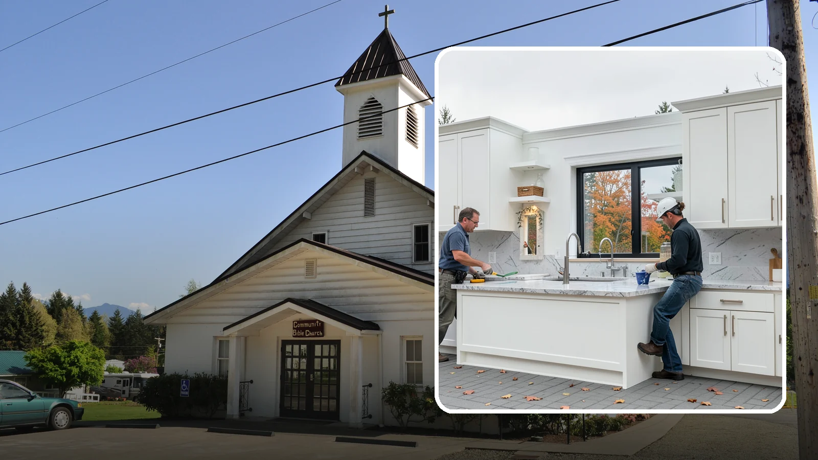 Custom Kitchen in Concrete, Skagit County, WA - A fully custom kitchen built around your exact dimensions, storage needs, and design vision with no off-the-shelf compromises.