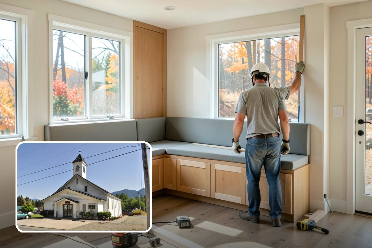 Custom Kitchen in Concrete, Skagit County, WA - Every component sized precisely to your home
