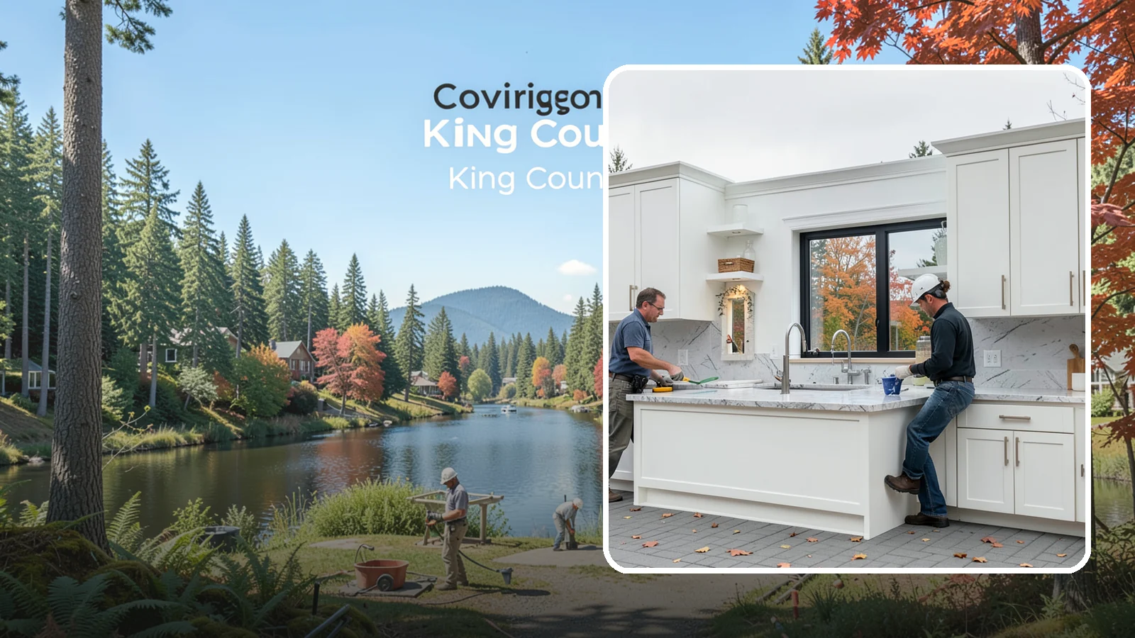 Custom Kitchen in Covington, King County, WA - A fully custom kitchen built around your exact dimensions, storage needs, and design vision with no off-the-shelf compromises.