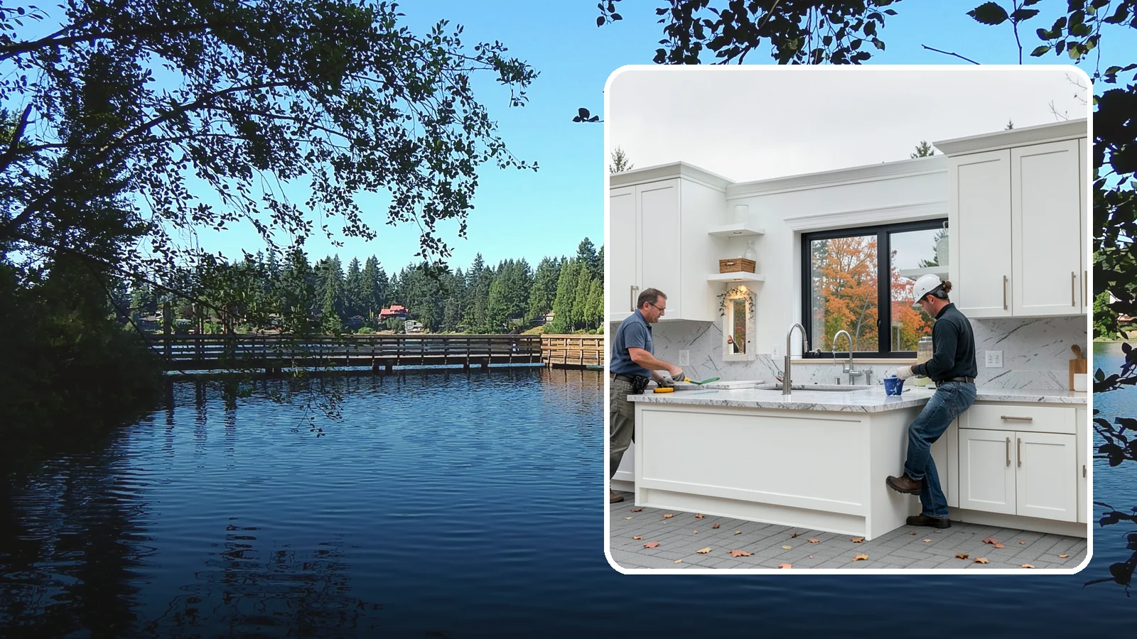 Custom Kitchen in Federal Way, King County, WA - A fully custom kitchen built around your exact dimensions, storage needs, and design vision with no off-the-shelf compromises.
