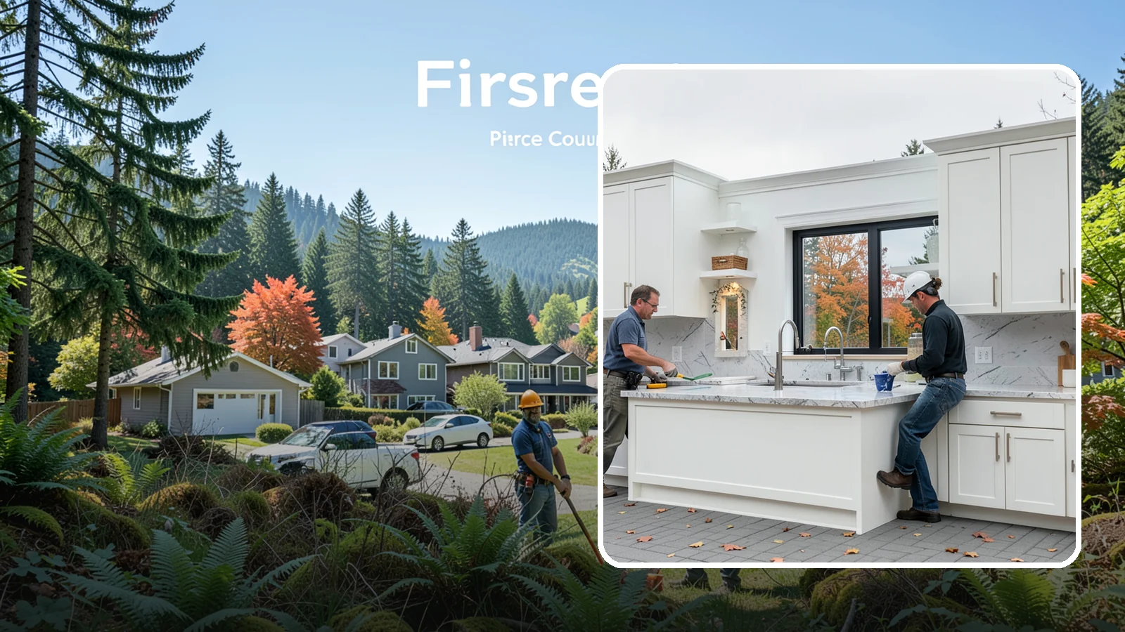 Custom Kitchen in Fircrest, Pierce County, WA - A fully custom kitchen built around your exact dimensions, storage needs, and design vision with no off-the-shelf compromises.