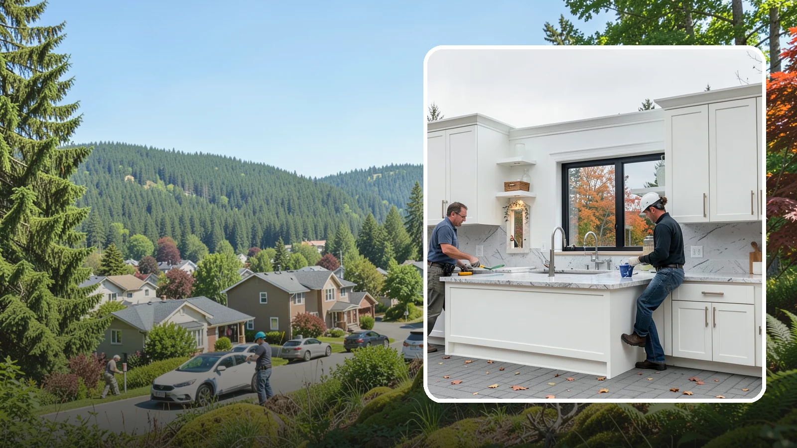 Custom Kitchen in Index, Snohomish County, WA - A fully custom kitchen built around your exact dimensions, storage needs, and design vision with no off-the-shelf compromises.