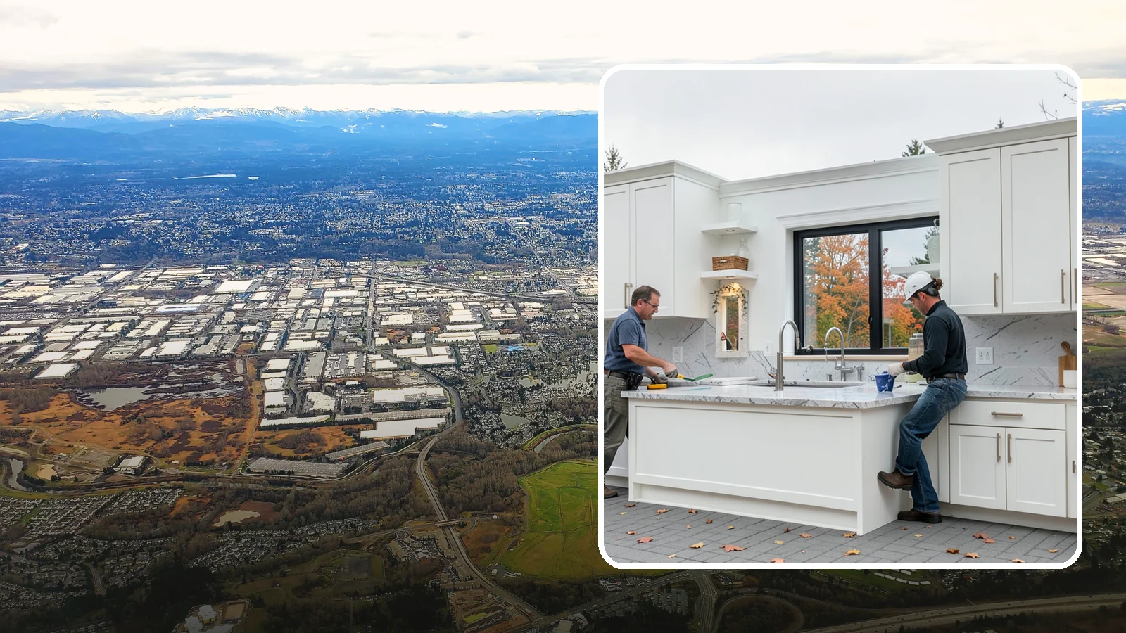 Custom Kitchen in Kent, King County, WA - A fully custom kitchen built around your exact dimensions, storage needs, and design vision with no off-the-shelf compromises.