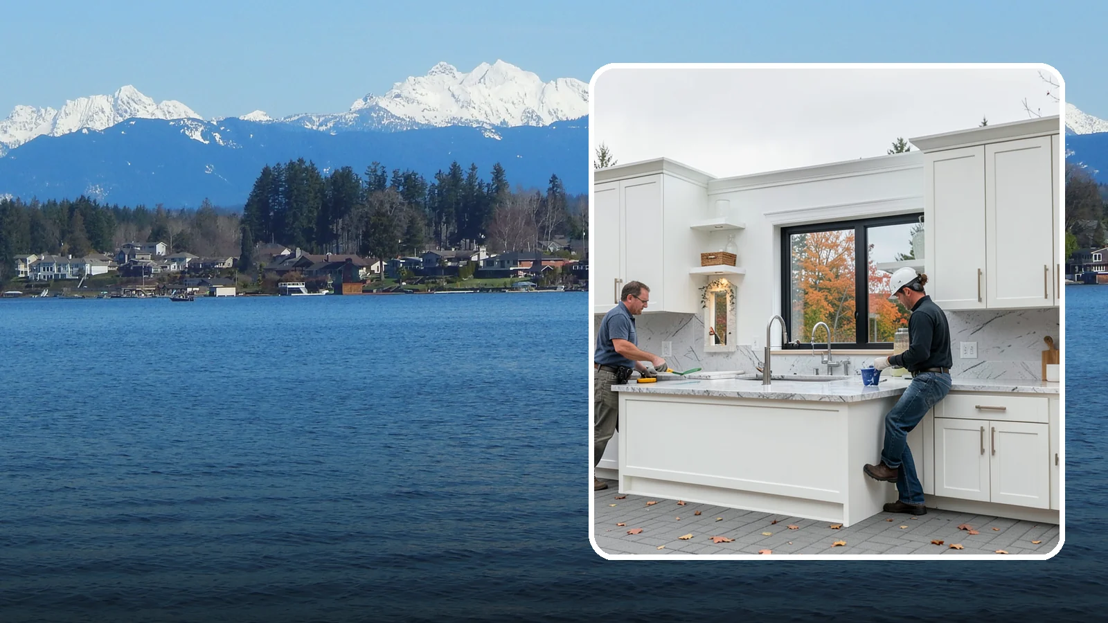 Custom Kitchen in Lake Stevens, Snohomish County, WA - A fully custom kitchen built around your exact dimensions, storage needs, and design vision with no off-the-shelf compromises.