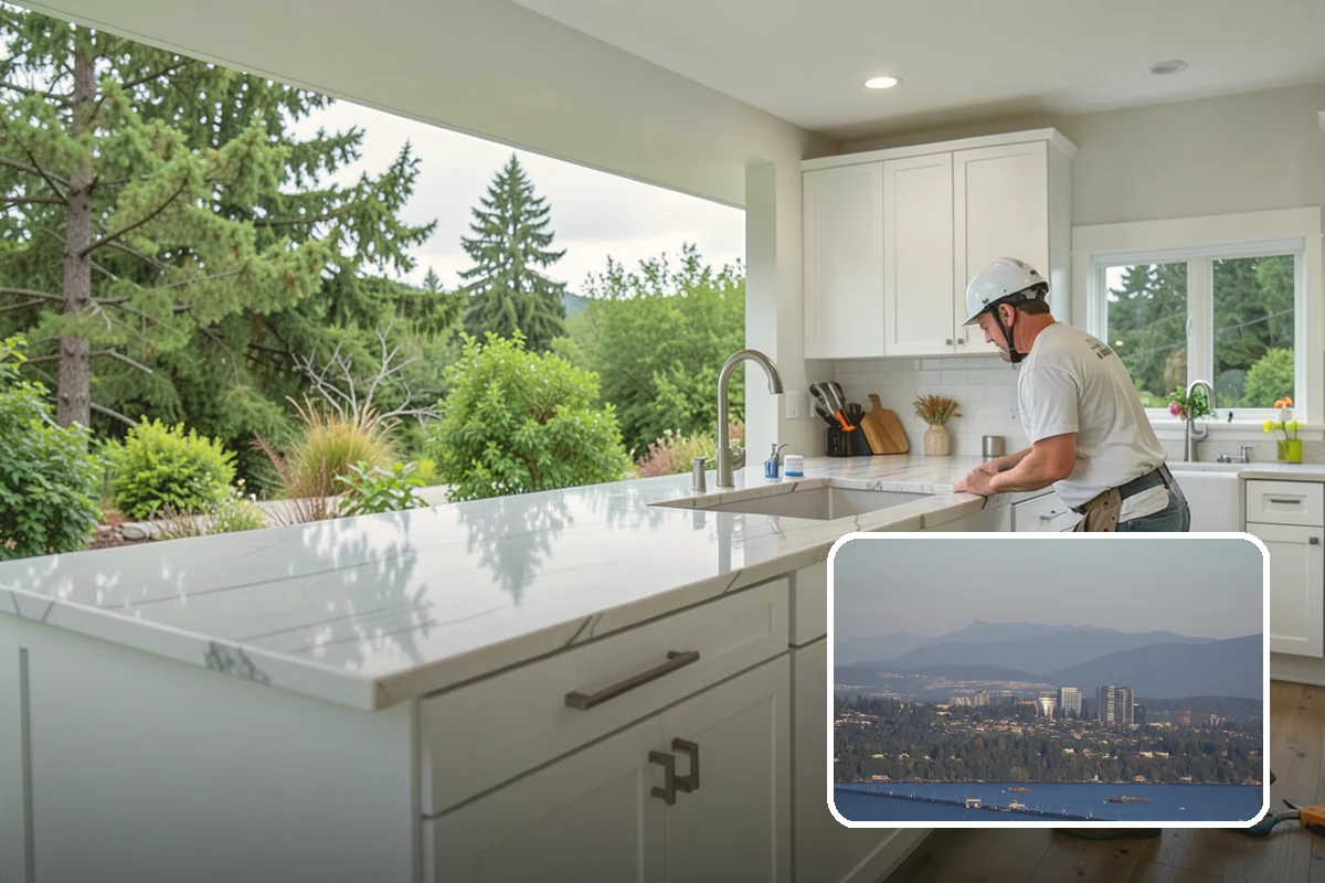 Custom Kitchen in Medina, King County, WA - Every component sized precisely to your home