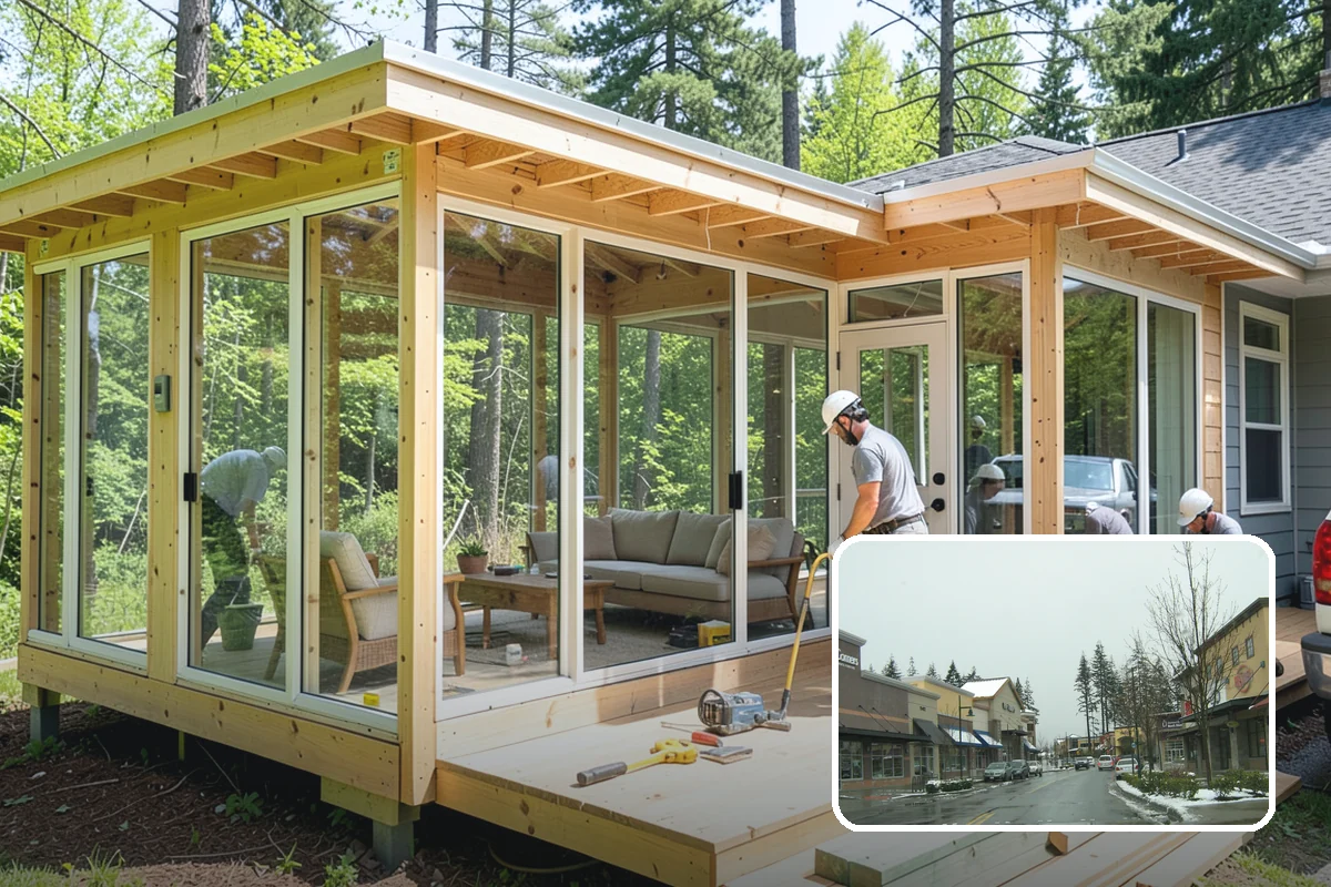 Custom Kitchen in Mill Creek, Snohomish County, WA - Every component sized precisely to your home