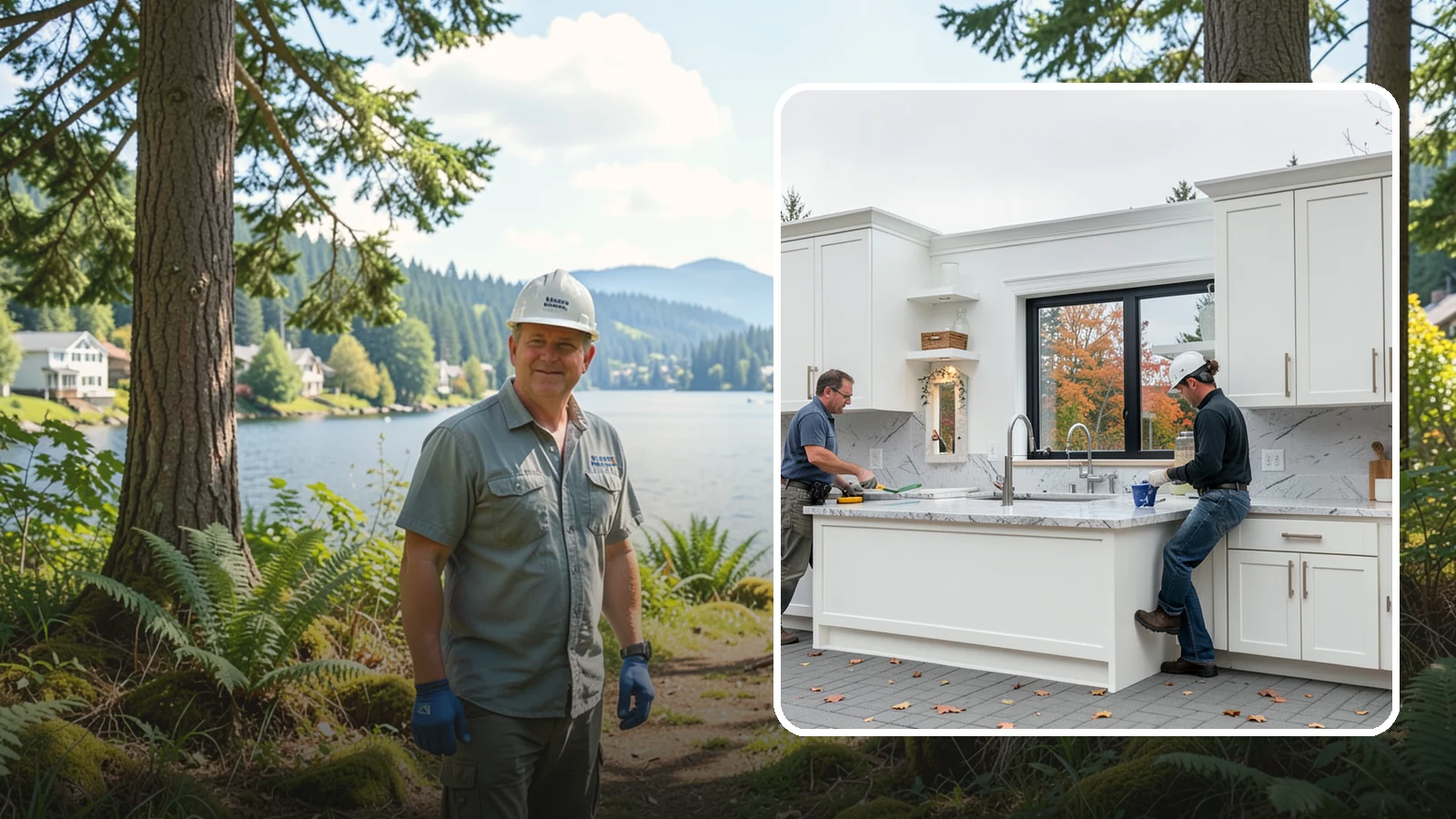 Custom Kitchen in Milton, King County, WA - A fully custom kitchen built around your exact dimensions, storage needs, and design vision with no off-the-shelf compromises.