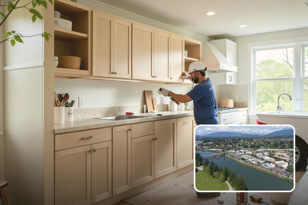 Custom Kitchen in Mount Vernon, Skagit County, WA - Every component sized precisely to your home