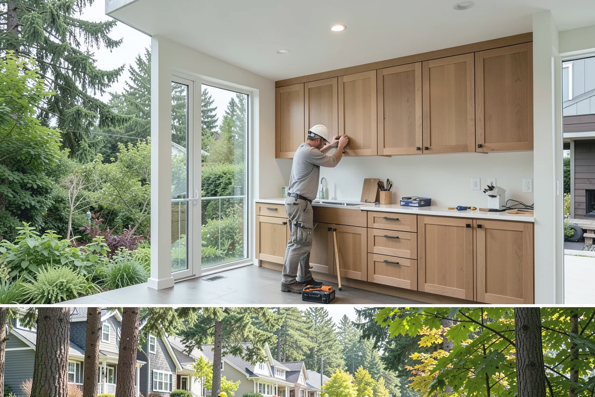 Custom Kitchen in Normandy Park, King County, WA - Starting design in the off-season secures fabrication slots and lets custom millwork be ready for a spring or summer install.