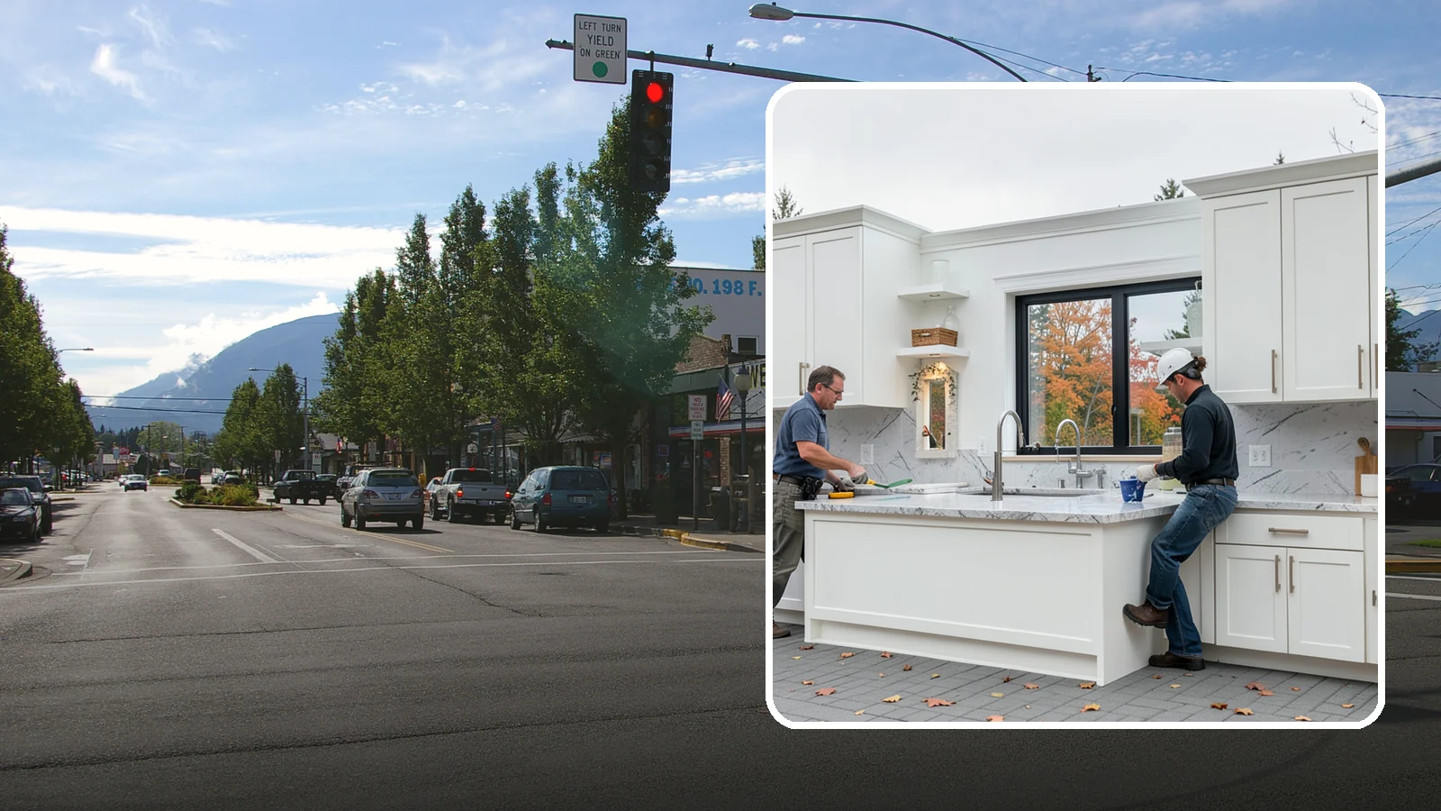 Custom Kitchen in North Bend, King County, WA - A fully custom kitchen built around your exact dimensions, storage needs, and design vision with no off-the-shelf compromises.