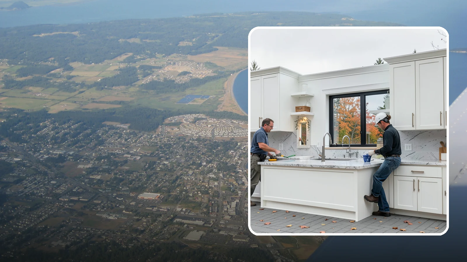 Custom Kitchen in Oak Harbor, Island County, WA - A fully custom kitchen built around your exact dimensions, storage needs, and design vision with no off-the-shelf compromises.