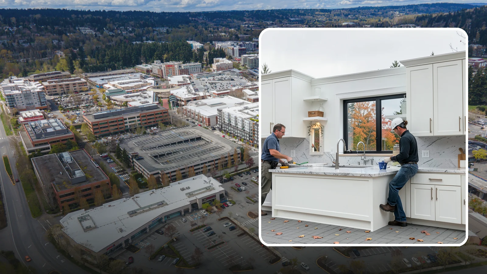 Custom Kitchen in Redmond, King County, WA - A fully custom kitchen built around your exact dimensions, storage needs, and design vision with no off-the-shelf compromises.