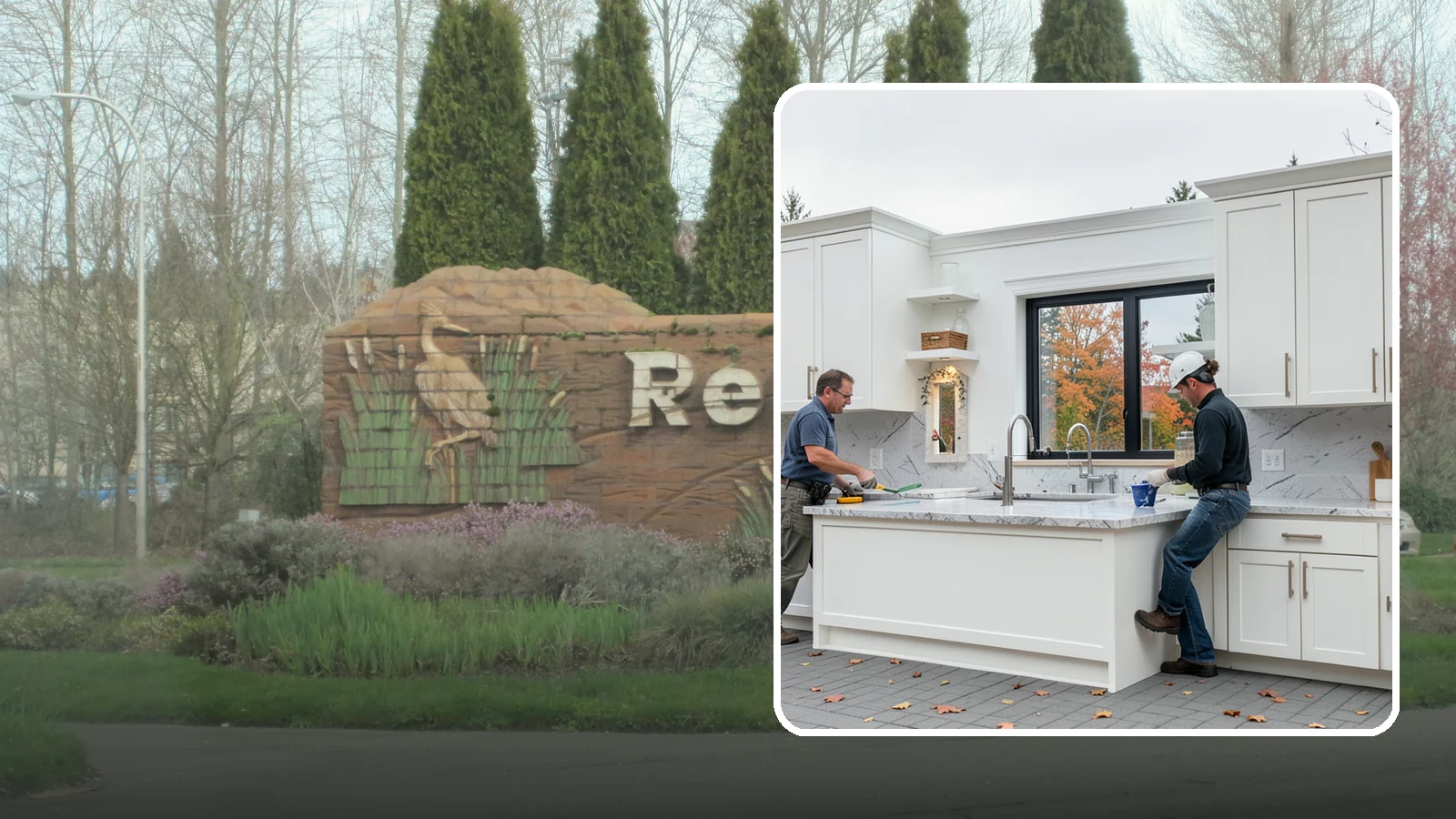 Custom Kitchen in Renton, King County, WA - A fully custom kitchen built around your exact dimensions, storage needs, and design vision with no off-the-shelf compromises.