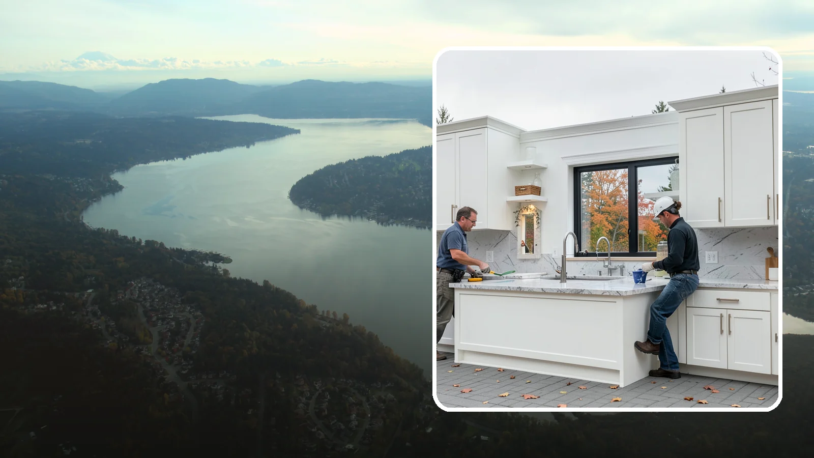 Custom Kitchen in Sammamish, King County, WA - A fully custom kitchen built around your exact dimensions, storage needs, and design vision with no off-the-shelf compromises.