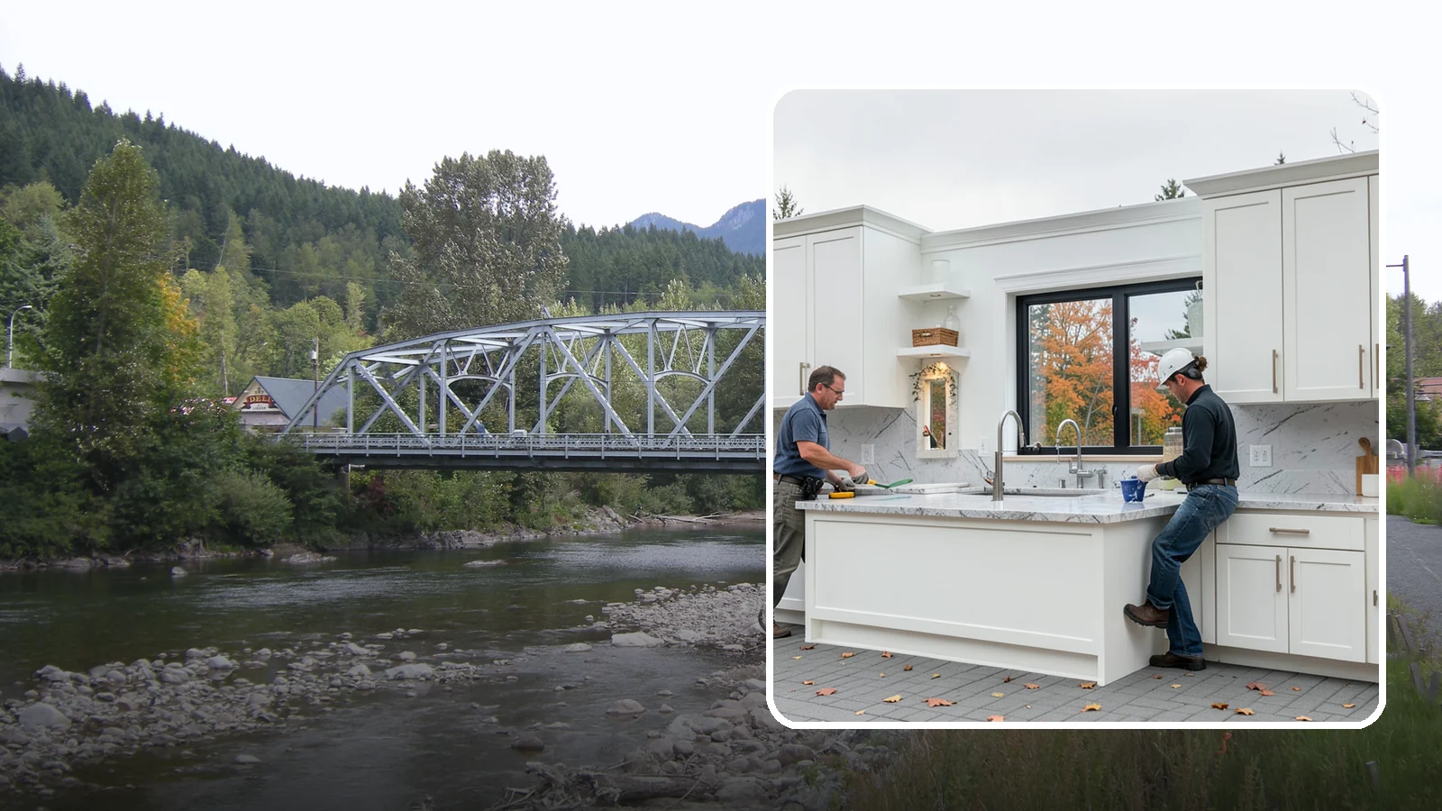 Custom Kitchen in Skykomish, King County, WA - A fully custom kitchen built around your exact dimensions, storage needs, and design vision with no off-the-shelf compromises.
