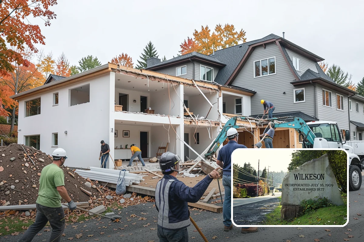 Custom Kitchen in Wilkeson, Pierce County, WA - Every component sized precisely to your home