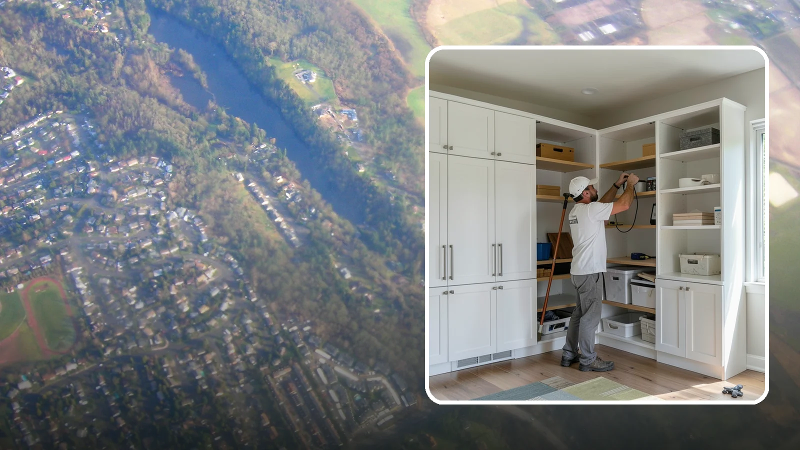 Custom Shelving Installation in Algona, King County, WA - We design and install custom shelving for any room, blending storage capacity with clean, tailored looks.