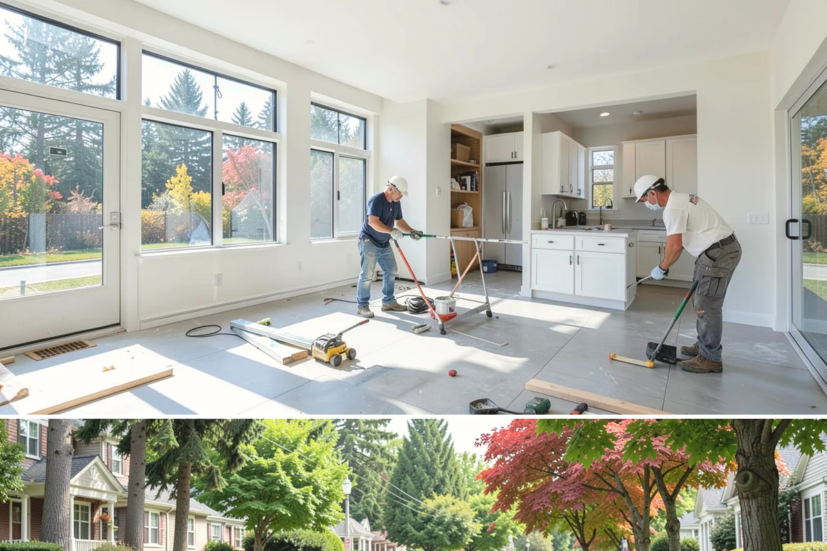 Custom Shelving Installation in Beaux Arts Village, King County, WA - Custom shelving can be installed any time of year, making it an easy indoor project during PNW rains.